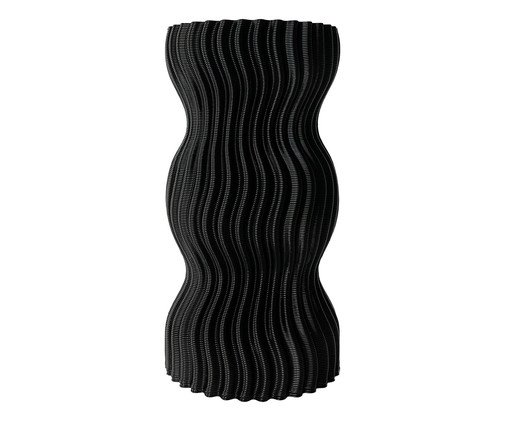 Mini Vaso Onda 3 Preto, black | WestwingNow