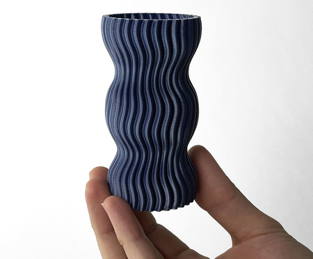 Mini Vaso Onda #3  Azul | Westwing