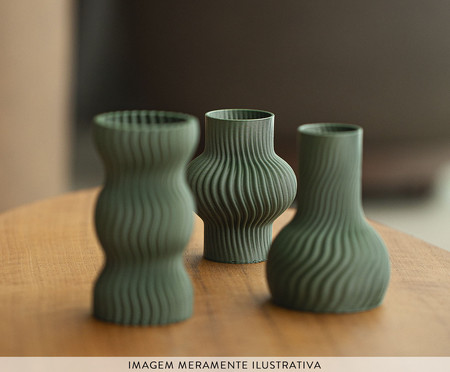 Mini Vaso Onda #2  Verde | Westwing