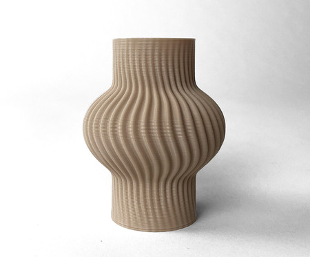 Mini Vaso Onda #1 Areia | Westwing