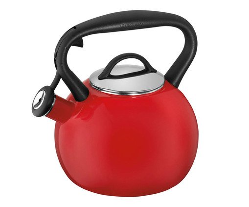 Chaleira Esmaltada Aura Vermelha, Vermelho | WestwingNow