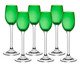 Jogo de Taças para Licor em Cristal Monsieur, Verde | WestwingNow