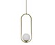 Pendente Globo 25W Dourado - Bivolt, dourado | WestwingNow