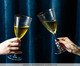 Jogo de Taças de Vinho Dourada Lines Wolff, Transparente | WestwingNow