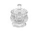 Pote em Cristal Pumpkin, Transparente | WestwingNow