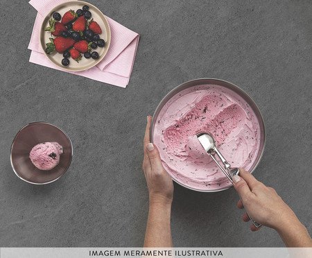 Concha para Sorvete em Inox Marffim | Westwing