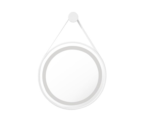 Espelho de Parede com Led Elenna Branco - Bivolt, branco | WestwingNow