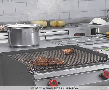 Caçarola Rasa em Inox Professional | Westwing