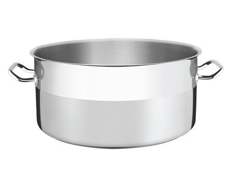 Caçarola Rasa em Inox Professional | Westwing