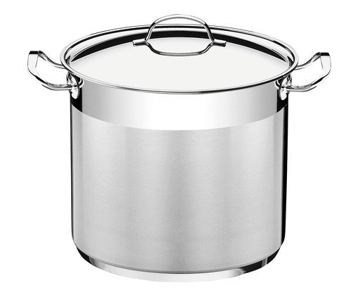 Caldeirão Fundo em Inox Professional, Prata ou Metálico | WestwingNow