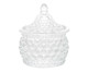 Pote Decorativo Hat Balls, Transparente | WestwingNow