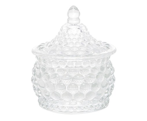 Pote Decorativo Hat Balls, Transparente | WestwingNow