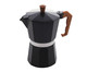 Cafeteira Italiana 6 Doses Wolff Preta Fosca, Preto | WestwingNow