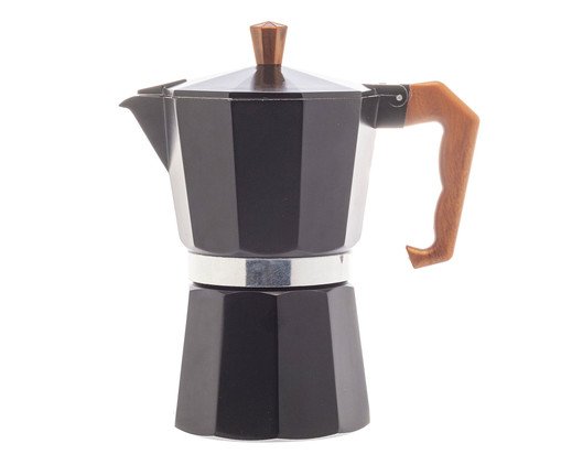 Cafeteira Italiana Wolff Preta Fosca, Preto | WestwingNow