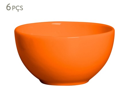 Jogo de Bowls Slim Laranja