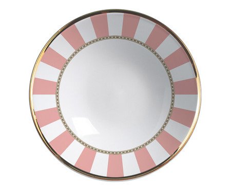 Jogo de Bowls Premium Edition Pink Strip | Westwing