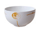 Bowl em Porcelana Flor Amarela - Branco, Branco | WestwingNow