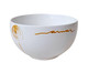 Bowl em Porcelana Flor Amarela - Branco, Branco | WestwingNow
