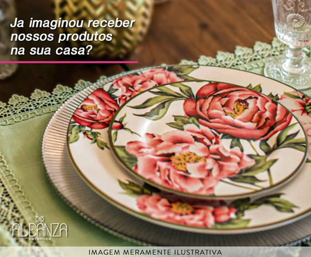 Jogo de Jantar Peony Rose | WestwingNow