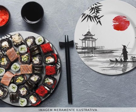 Jogo de Pratos para Sobremesa Japanese Collection | Westwing