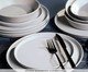 Jogo de Pratos Fundo Neo Vit Cinza, Branco | WestwingNow