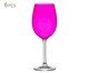 Jogo de Taças para Vinho Tinto em Cristal Affectueux, Rosa | WestwingNow