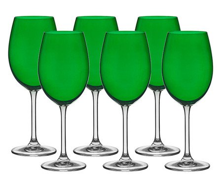 Jogo de Taças para Vinho Tinto em Cristal Communicatif | Westwing