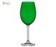 Jogo de Taças para Vinho Tinto em Cristal Communicatif, Verde | WestwingNow