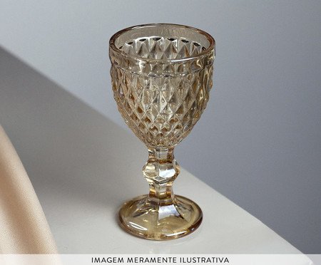 Taça de Licor Bico de Abacaxi Âmbar Lyor | Westwing