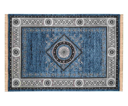 Tapete Bruxelas Jay - Azul, Azul | WestwingNow