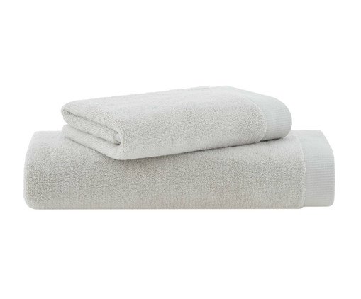 Jogo de Toalhas Dual Air Cinta Cinza, multicolor | WestwingNow