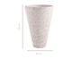 Jogo de Vasos de Piso Mali - Branco, Branco | WestwingNow