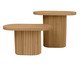 Conjunto com 2 Mesas Laterais Noa Freijó, Madeira | WestwingNow