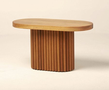 Conjunto com 2 Mesas Laterais Noa Canela | Westwing