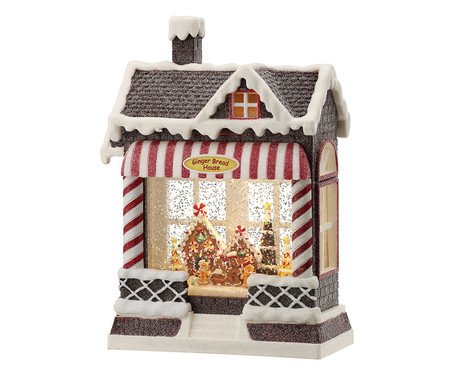 Globo de Neve Natalino Casa Gingerbread | Westwing