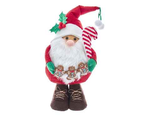 Adorno Papai Noel Gingerbread