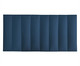 Cabeceira Modular em Veludo Duni Linear - Azul Prussia, Azul | WestwingNow