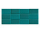 Cabeceira Modular em Veludo Duni Rectangle - Azul Acquamarine, Azul | WestwingNow