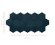 Cabeceira Modular em Veludo Duni Favo - Azul Prussia, Azul | WestwingNow