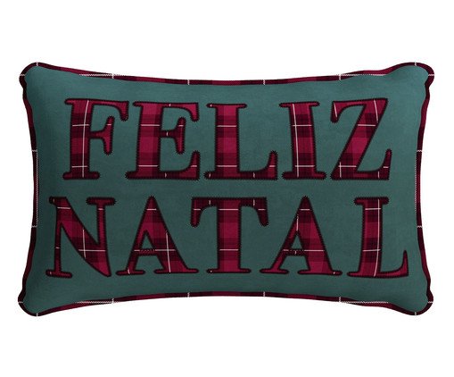 Almofada Natalina com Cordone Ettlingen - Bordô, red | WestwingNow