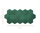 Cabeceira Modular em Veludo Duni Favo - Verde Jade, Verde | WestwingNow