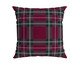 Almofada Natalina Xadrez - Bordô, red | WestwingNow