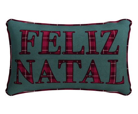 Capa de Almofada Natalina com Cordone Wilnsdorf - Verde | Westwing