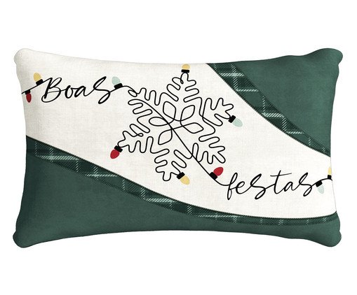 Capa de Almofada Natalina Sprockhovel - Verde, green | WestwingNow