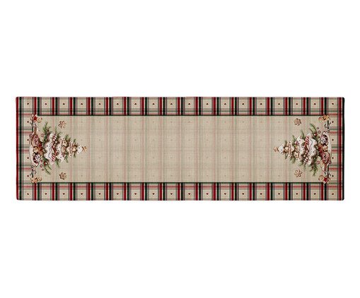 Caminho de Mesa Natalino A Magia dos Biscoitos - Creme, beige | WestwingNow