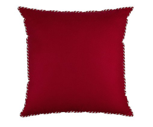 Capa de Almofada Natalina com Cordão Tonisvorst - Vermelha, red | WestwingNow