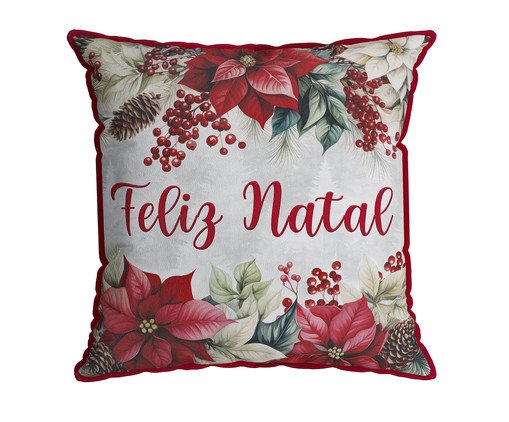 Capa de Almofada Natalina com Cordone Warstein - Verde, green | WestwingNow