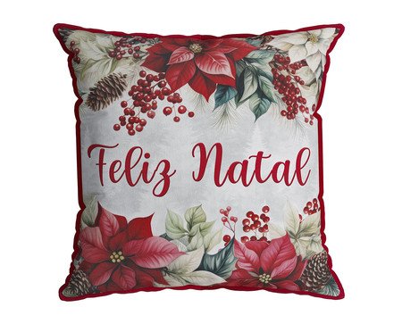 Capa de Almofada Natalina com Cordone Warstein - Verde | Westwing