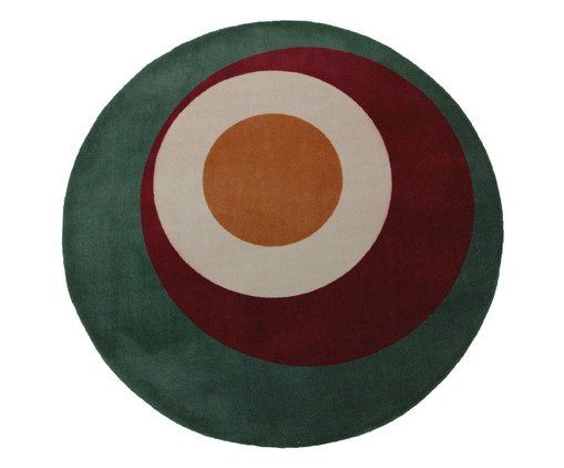 Tapete Redondo Moriah Forms Modernist, Colorido | WestwingNow