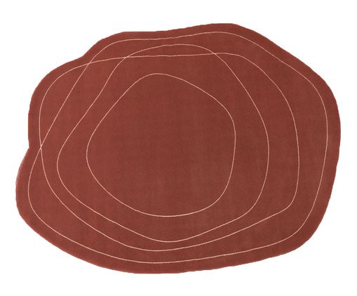 Tapete Moriah Coleção Sala Forms Impulse Marsala, Colorido | WestwingNow
